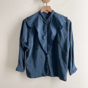 Gianni Versace Vintage Silk Button Down Shirt